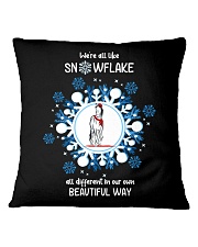 Were All Like Snowflakes Square Pillowcase tile