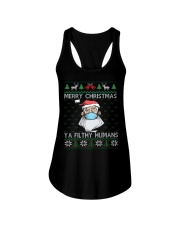 Merry Christmas Ladies Flowy Tank tile
