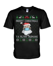Merry Christmas V-Neck T-Shirt tile