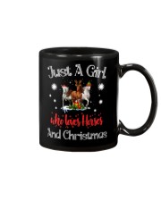 Just A Girl Who Loves Horses And Christmas Mug tile