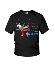 My Favorite Winter Shoes Are Ice Skates Youth T-Shirt tile