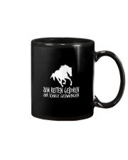 Zum Reiten Geboren Zur Schule Gezwungen Mug thumbnail