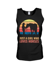 Just A Girl Who Loves Horses Unisex Tank tile