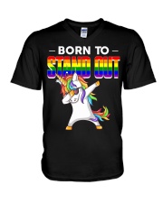 Born To Stand Out V-Neck T-Shirt tile