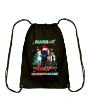 Mare Y Christmask Drawstring Bag tile
