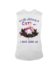 Life Without Cats I Dont Think So Sleeveless Tee tile