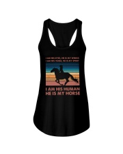 i am his eyes Ladies Flowy Tank tile