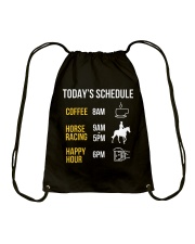 Todays Schedule Drawstring Bag tile