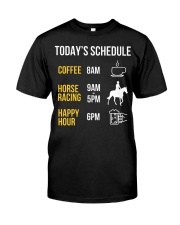 Todays Schedule Premium Fit Mens Tee tile