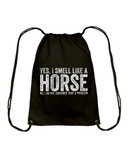 Yes I Smell Like A Horse Drawstring Bag tile