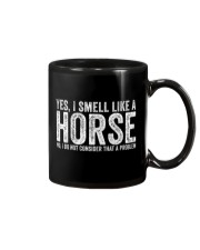 Yes I Smell Like A Horse Mug tile