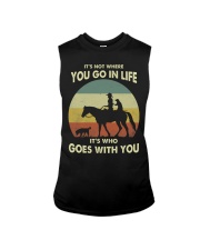 it's not where you go in life Sleeveless Tee tile