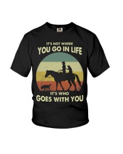 it's not where you go in life Youth T-Shirt tile