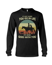 it's not where you go in life Long Sleeve Tee tile