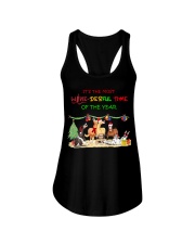 Its The Most WineDerful Time Of The Year Ladies Flowy Tank tile