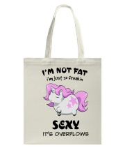 Im Not Fat Tote Bag tile