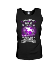 Dare Me Or Even Defy Me Unisex Tank tile