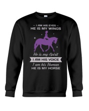 I Am His Eyes Crewneck Sweatshirt tile