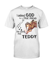 He Sent Me Teddy Premium Fit Mens Tee tile