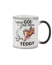 He Sent Me Teddy Color Changing Mug tile