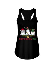 Merry Christmas Ladies Flowy Tank tile