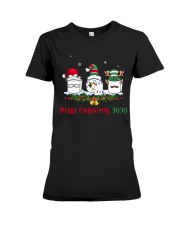 Merry Christmas Premium Fit Ladies Tee tile