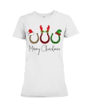 Merry Christmas Premium Fit Ladies Tee tile