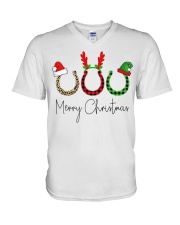 Merry Christmas V-Neck T-Shirt tile