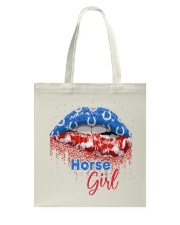 Horse Girl Tote Bag tile