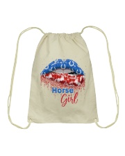Horse Girl Drawstring Bag tile