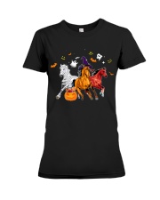 Happy Horse-lloween Premium Fit Ladies Tee tile