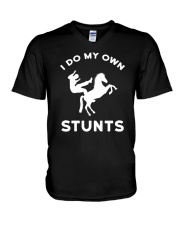 Horsing Shirts V-Neck T-Shirt tile