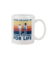 Father And Daughter Riding Partners For Life Mug thumbnail