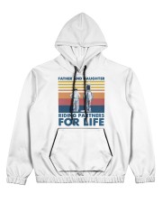 Father And Daughter Riding Partners For Life Women's All Over Print Hoodie thumbnail