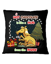 Hot Chocolate Is Like A Hug From The Inside Square Pillowcase tile