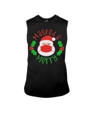 Masked and Merry Sleeveless Tee tile