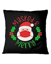 Masked and Merry Square Pillowcase tile