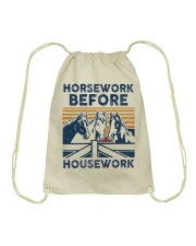 Horsework Before Drawstring Bag tile