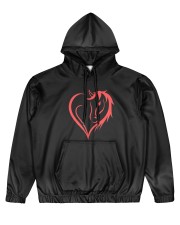 Heart Life Is Better With Horses Men's All Over Print Hoodie tile