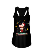 You Rock My Christmas Socks Ladies Flowy Tank tile