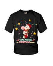 You Rock My Christmas Socks Youth T-Shirt tile