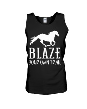 Blaze Your Own Trail Unisex Tank tile