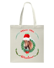 Meet Me Under Under The Mistletoe Tote Bag tile