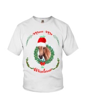 Meet Me Under Under The Mistletoe Youth T-Shirt tile