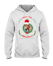 Meet Me Under Under The Mistletoe Hooded Sweatshirt tile