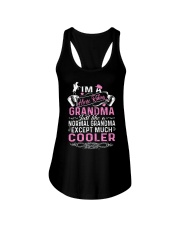 Im A Horse Riding Grandma Ladies Flowy Tank tile