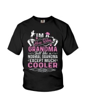Im A Horse Riding Grandma Youth T-Shirt tile