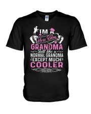 Im A Horse Riding Grandma V-Neck T-Shirt tile