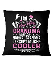 Im A Horse Riding Grandma Square Pillowcase tile