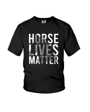 Horse Lives Matter Shirt Youth T-Shirt thumbnail